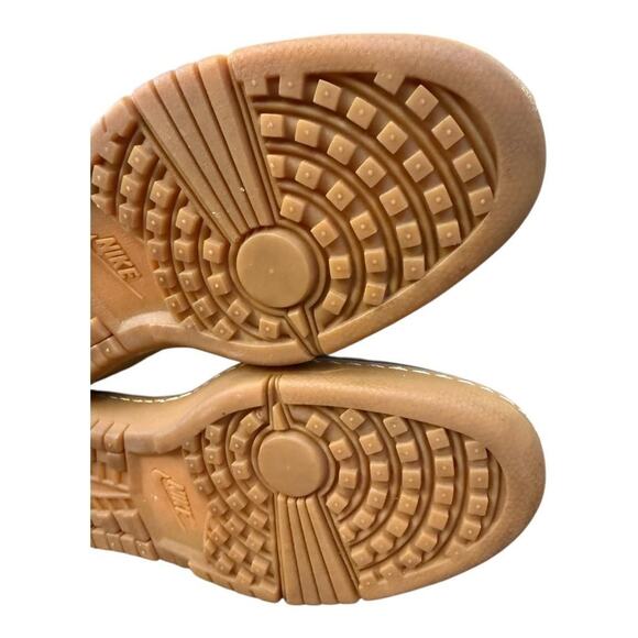 Nike Women Size 7 Dunk Sky High Sneakerboot Dark Loden Anthracite - Picture 10 of 10